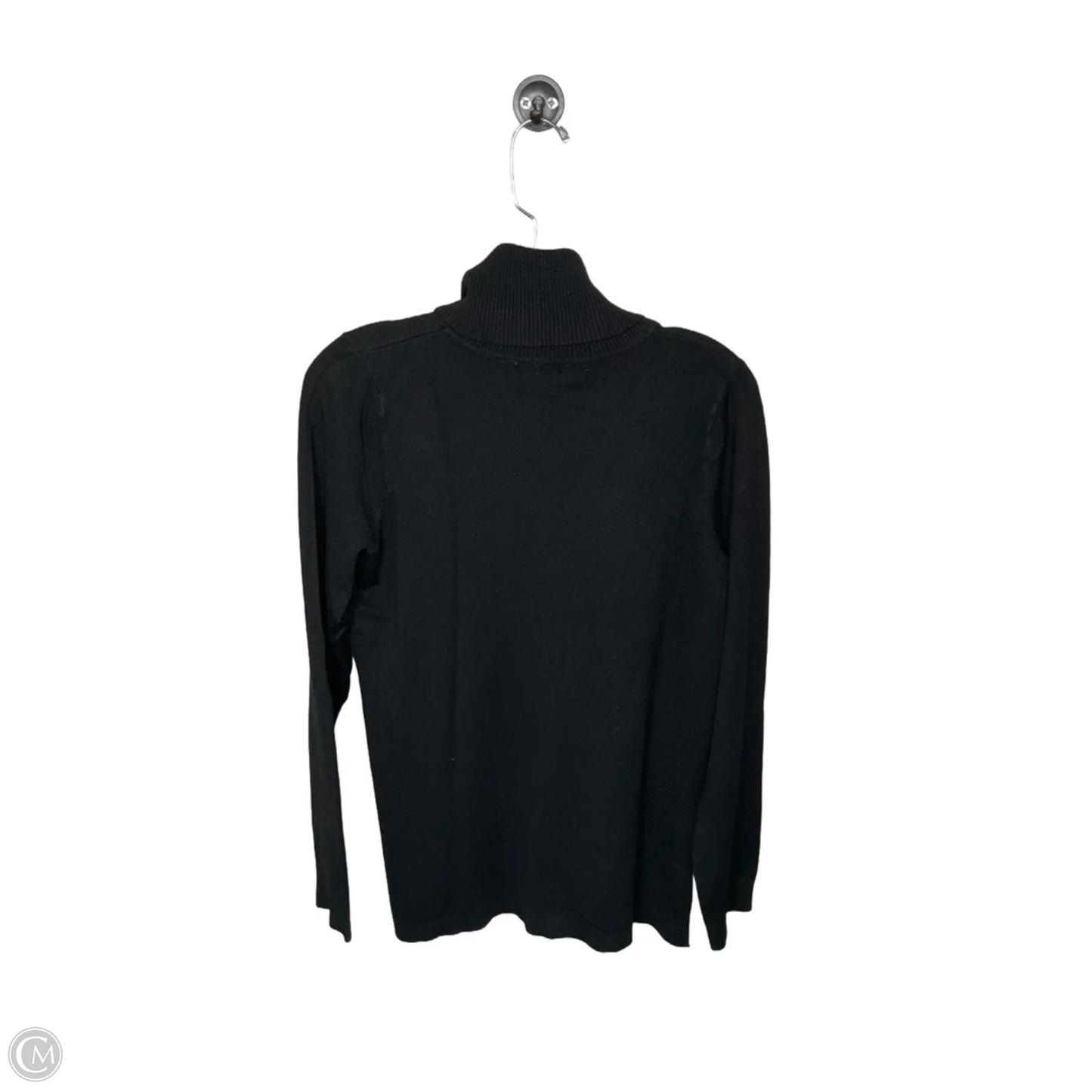 Sweatshirt Collar By Clothes Mentor In Black, Size: M