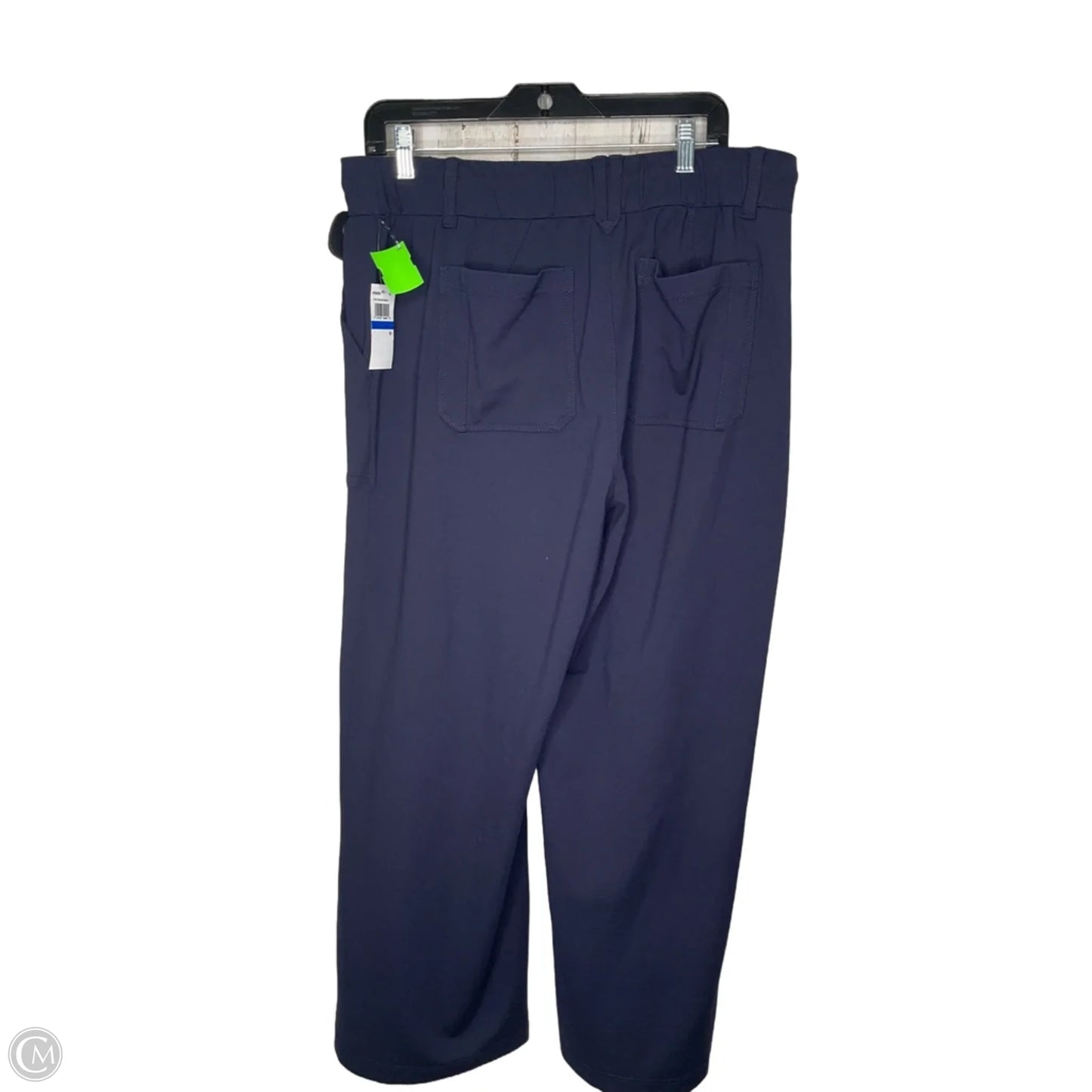 Pants Cropped By Democracy In Navy, Size: Xlp