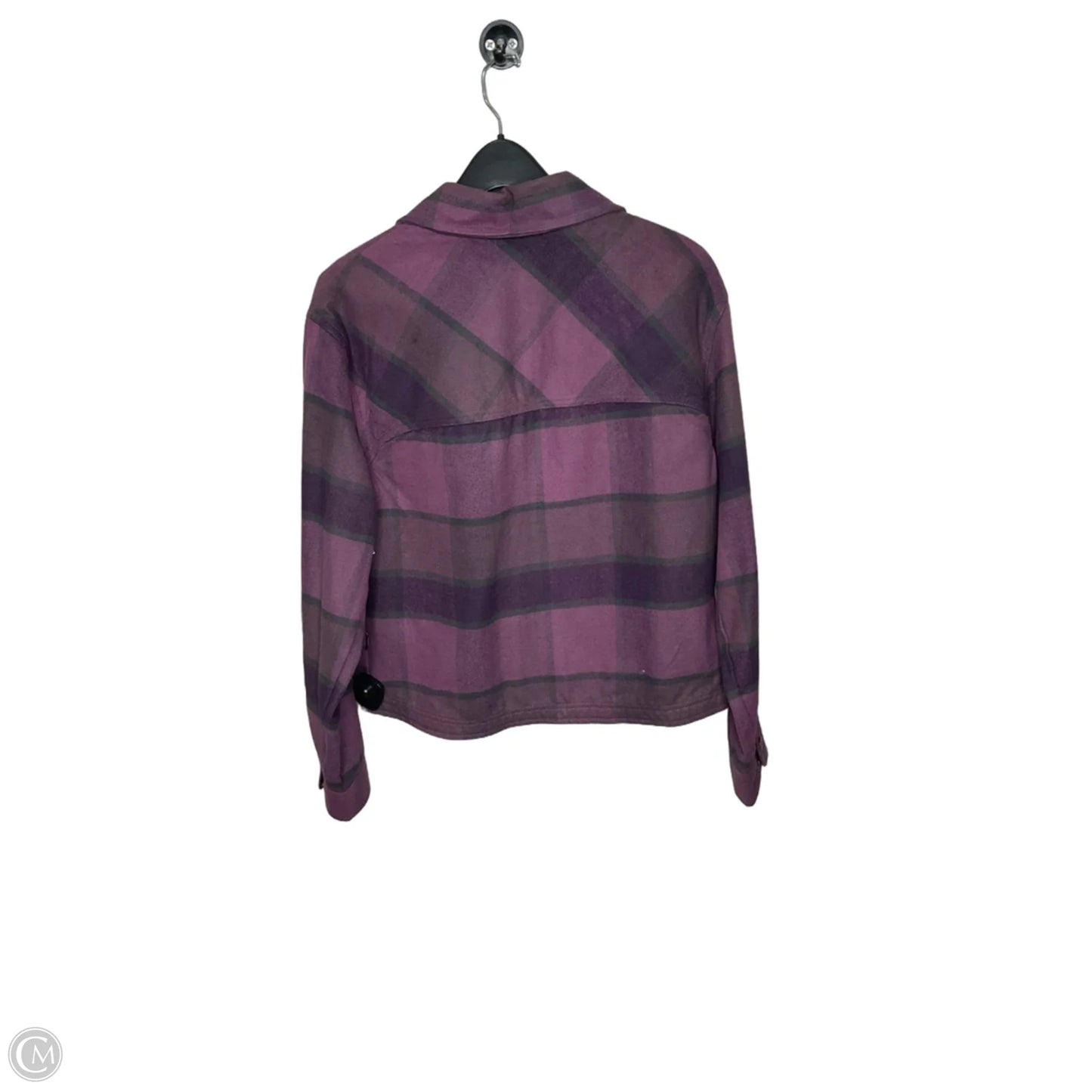 Jacket Shirt By The North Face In Purple, Size: M