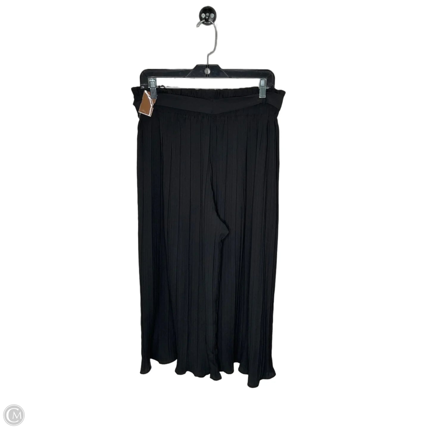 Pants Cropped By Clothes Mentor In Black, Size: L