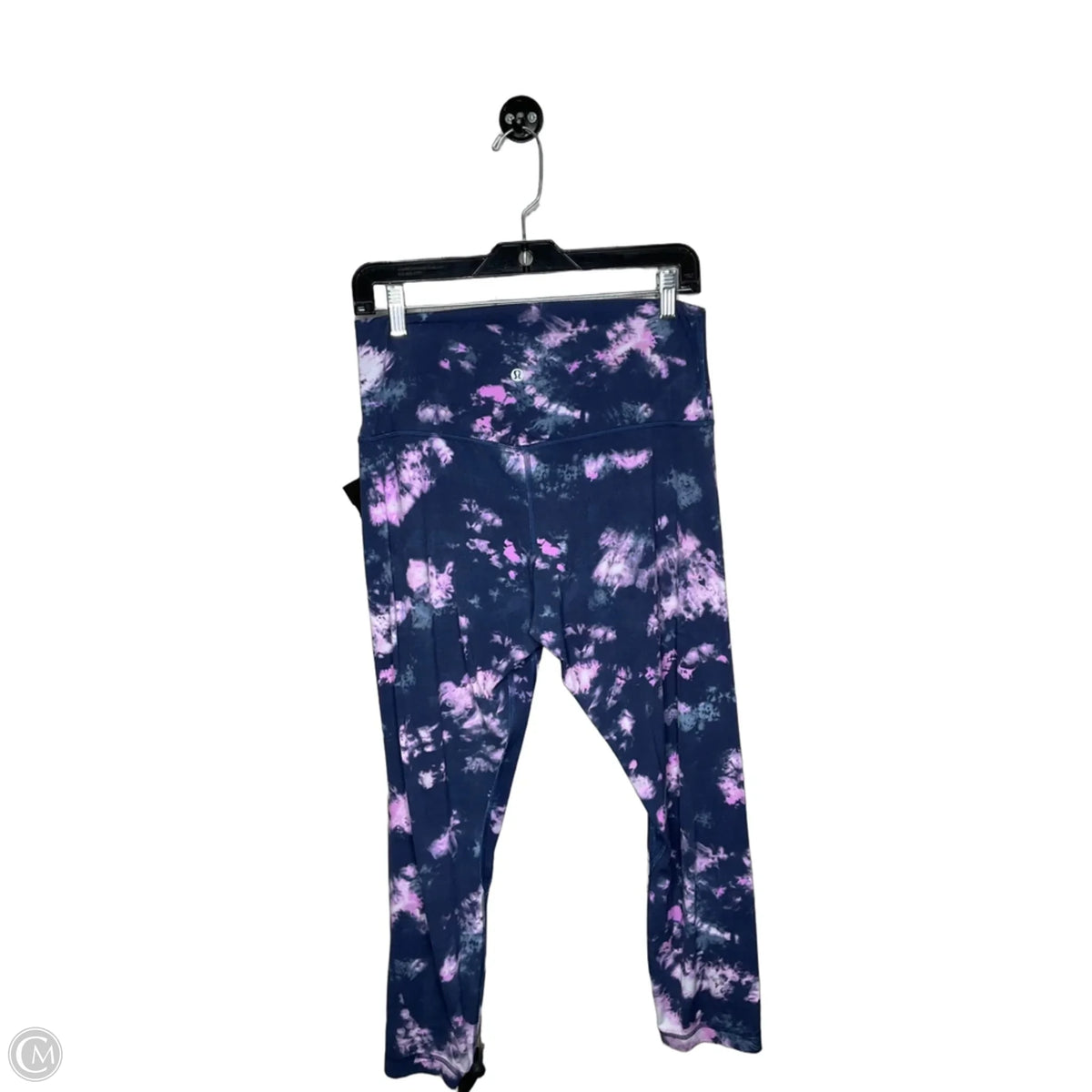 Athletic Capris By Lululemon In Navy, Size: 12