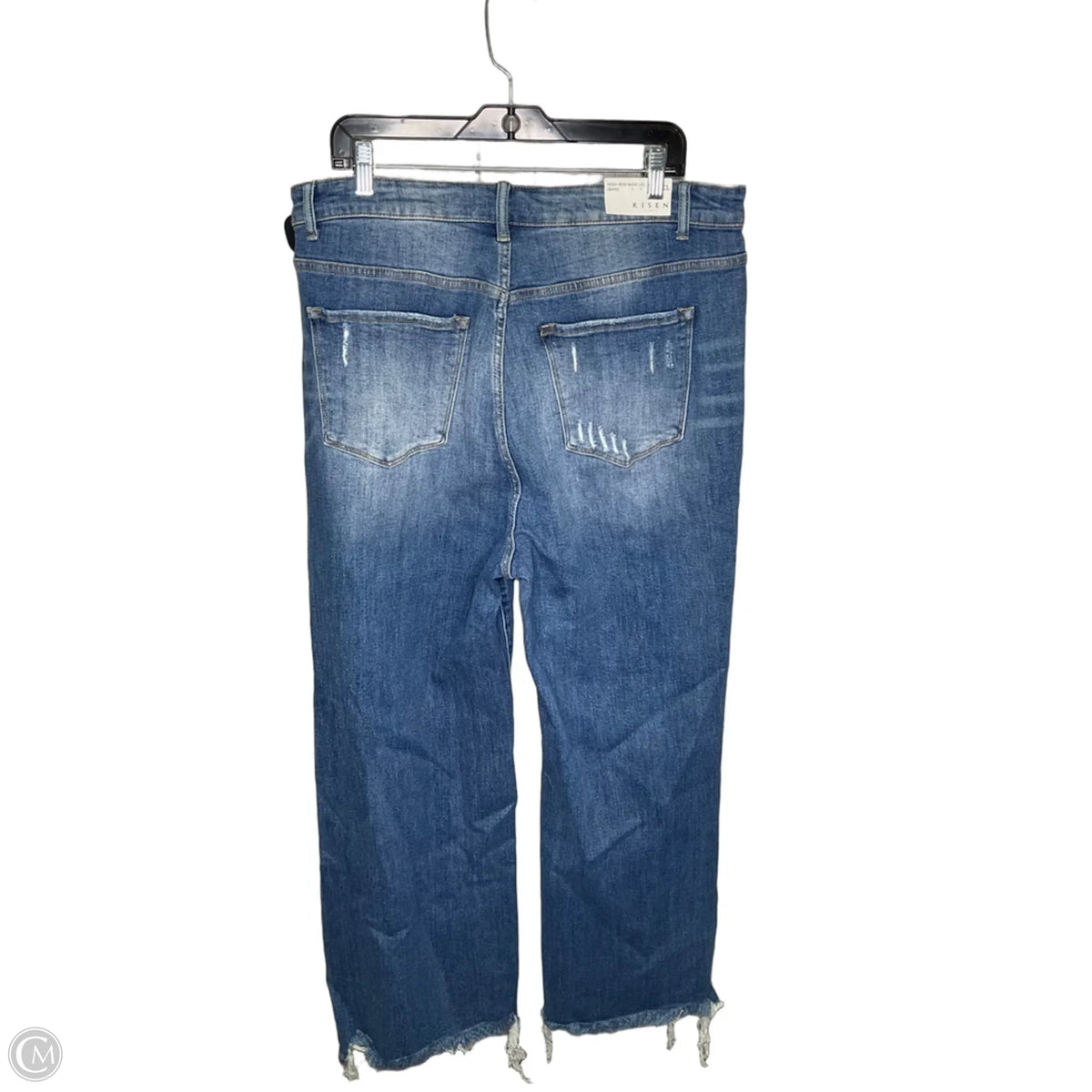 Jeans Wide Leg By Risen In Blue Denim, Size: 3x