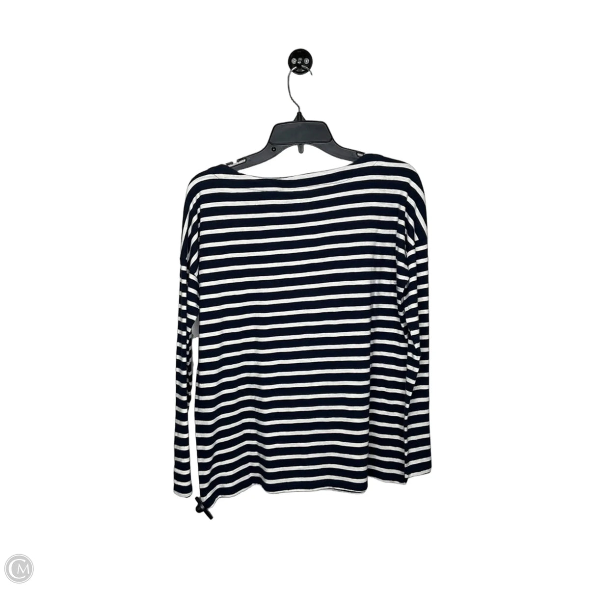 Top Long Sleeve Basic By J. Jill In Striped Pattern, Size: Xs