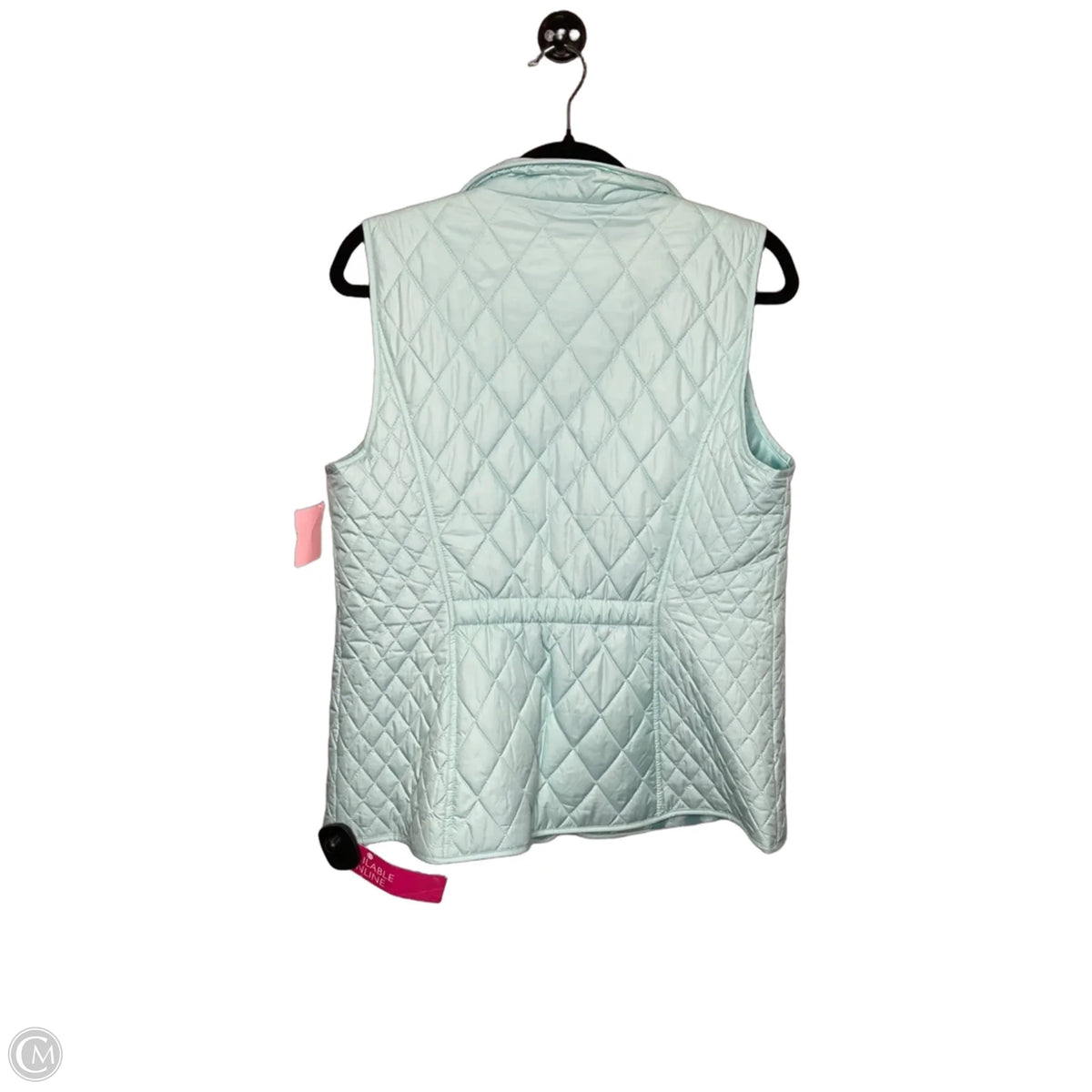 Vest Puffer & Quilted By Talbots In Aqua, Size: S