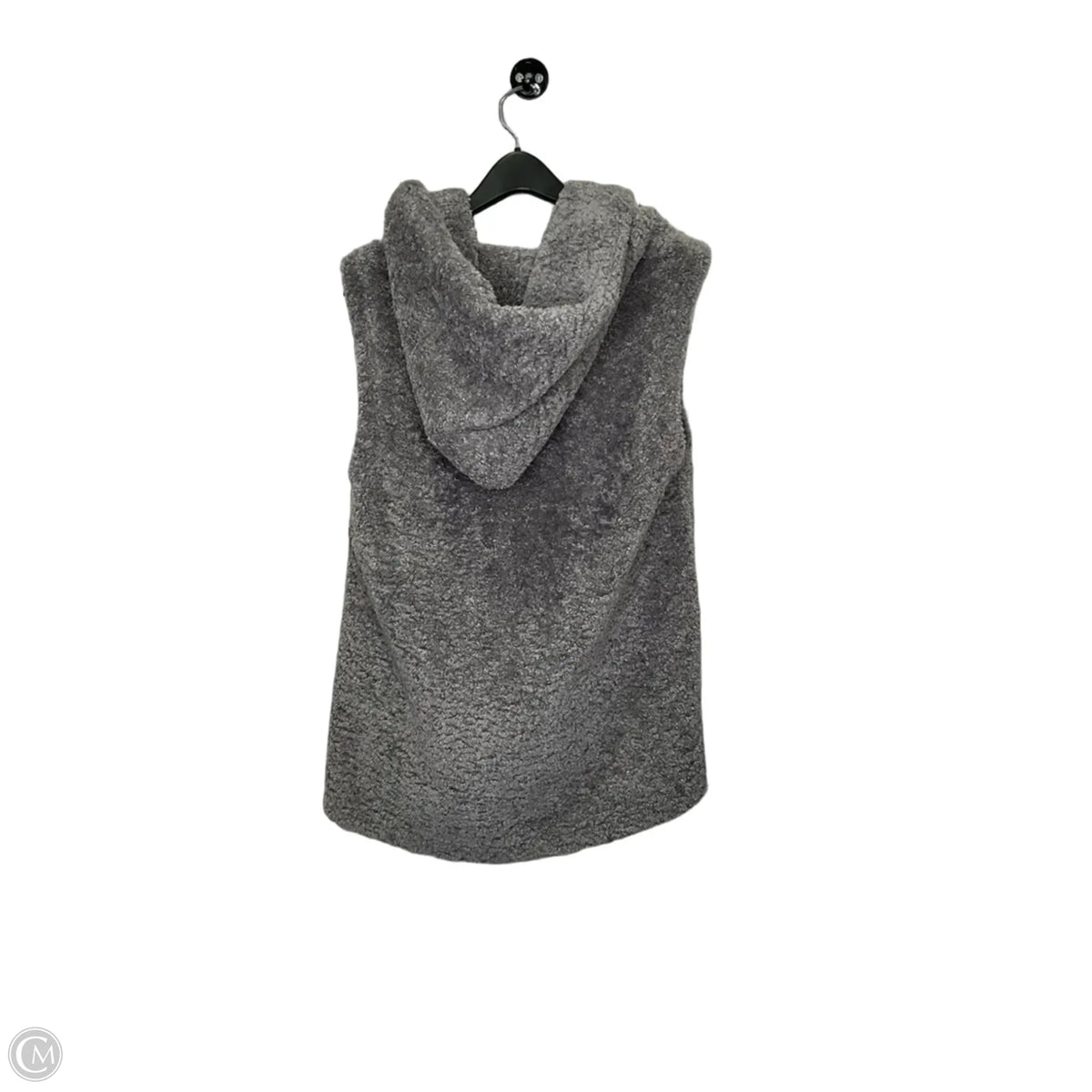 Vest Faux Fur & Sherpa By Dylan In Grey, Size: L