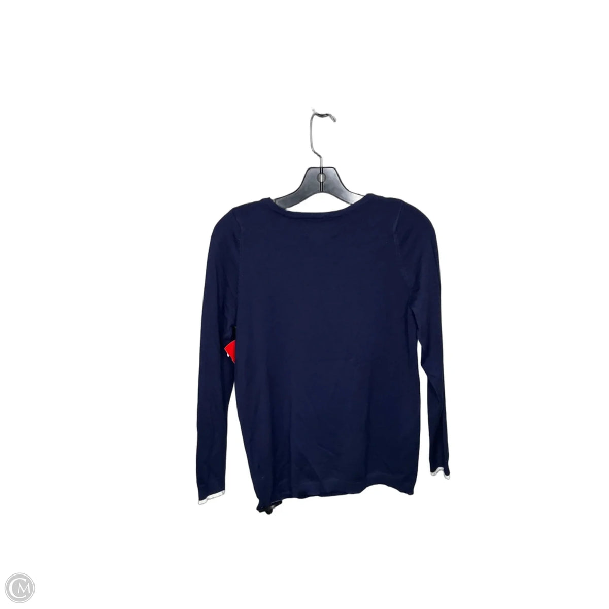 Top Long Sleeve By Absolutely In Navy, Size: S