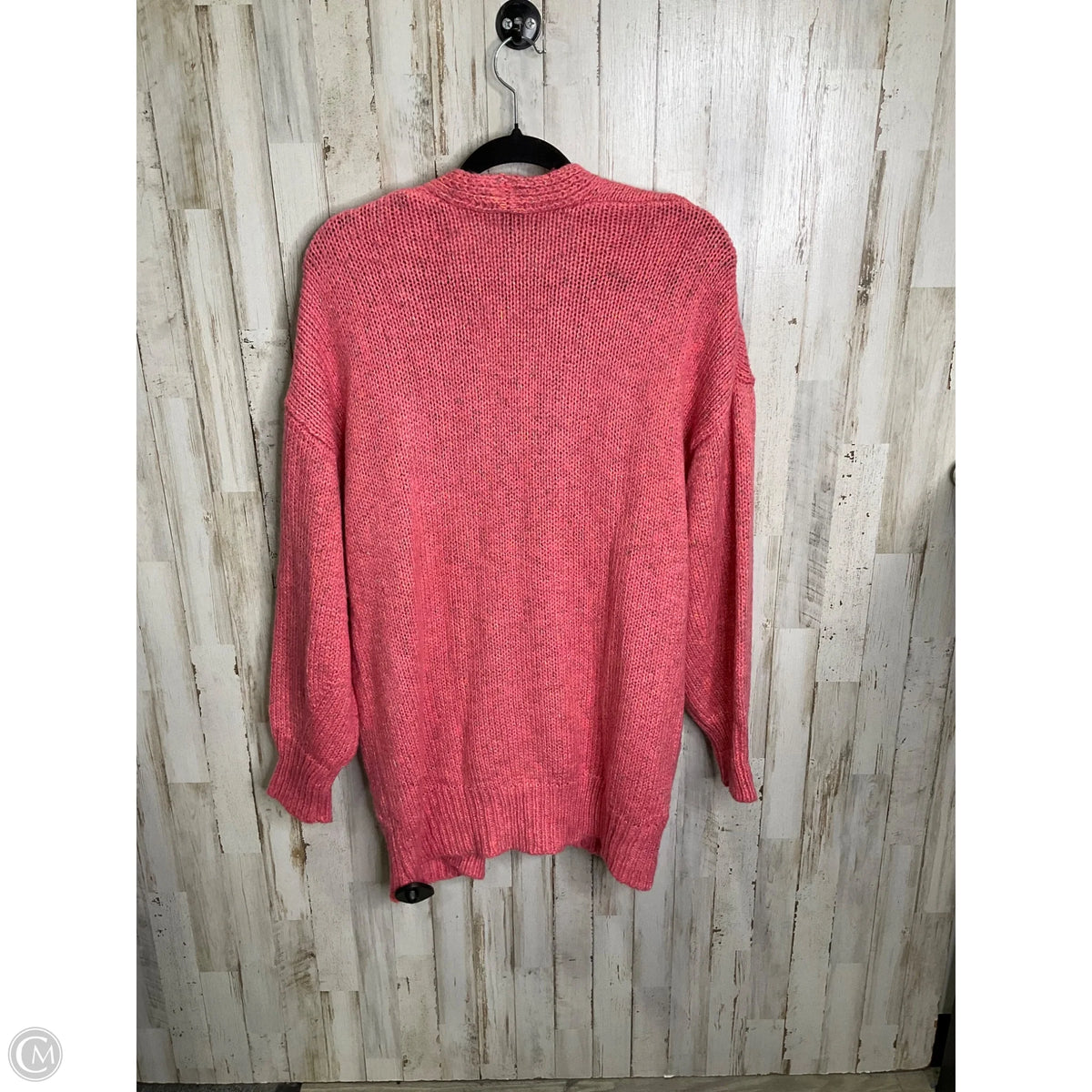 Cardigan By Clothes Mentor In Pink, Size: M