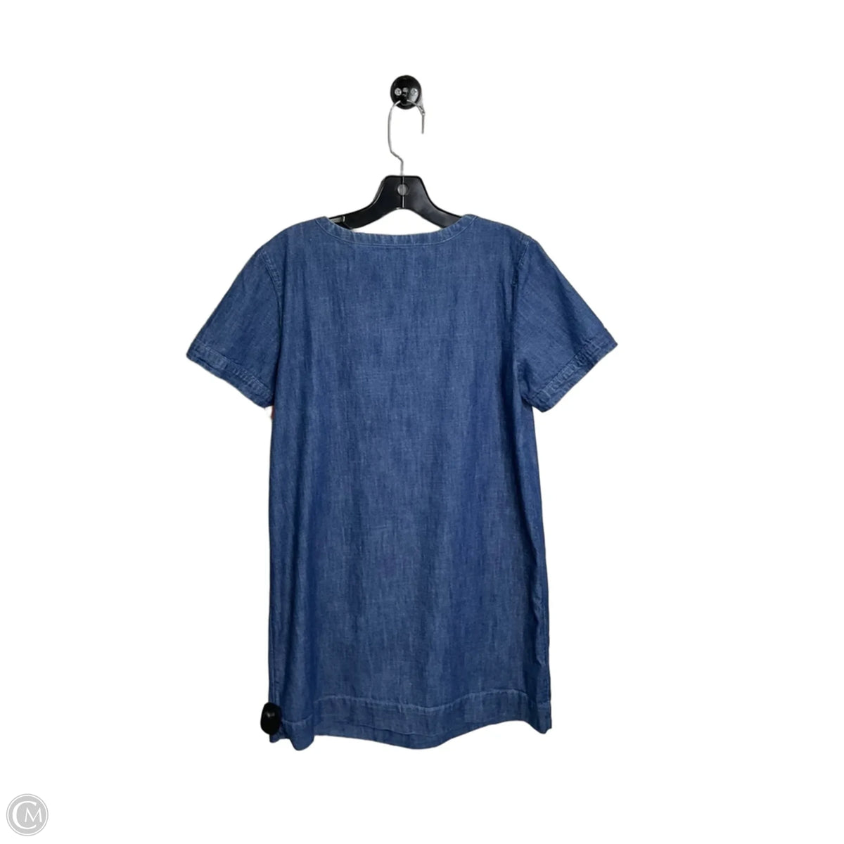 Dress Casual Short By Loft In Blue Denim, Size: S
