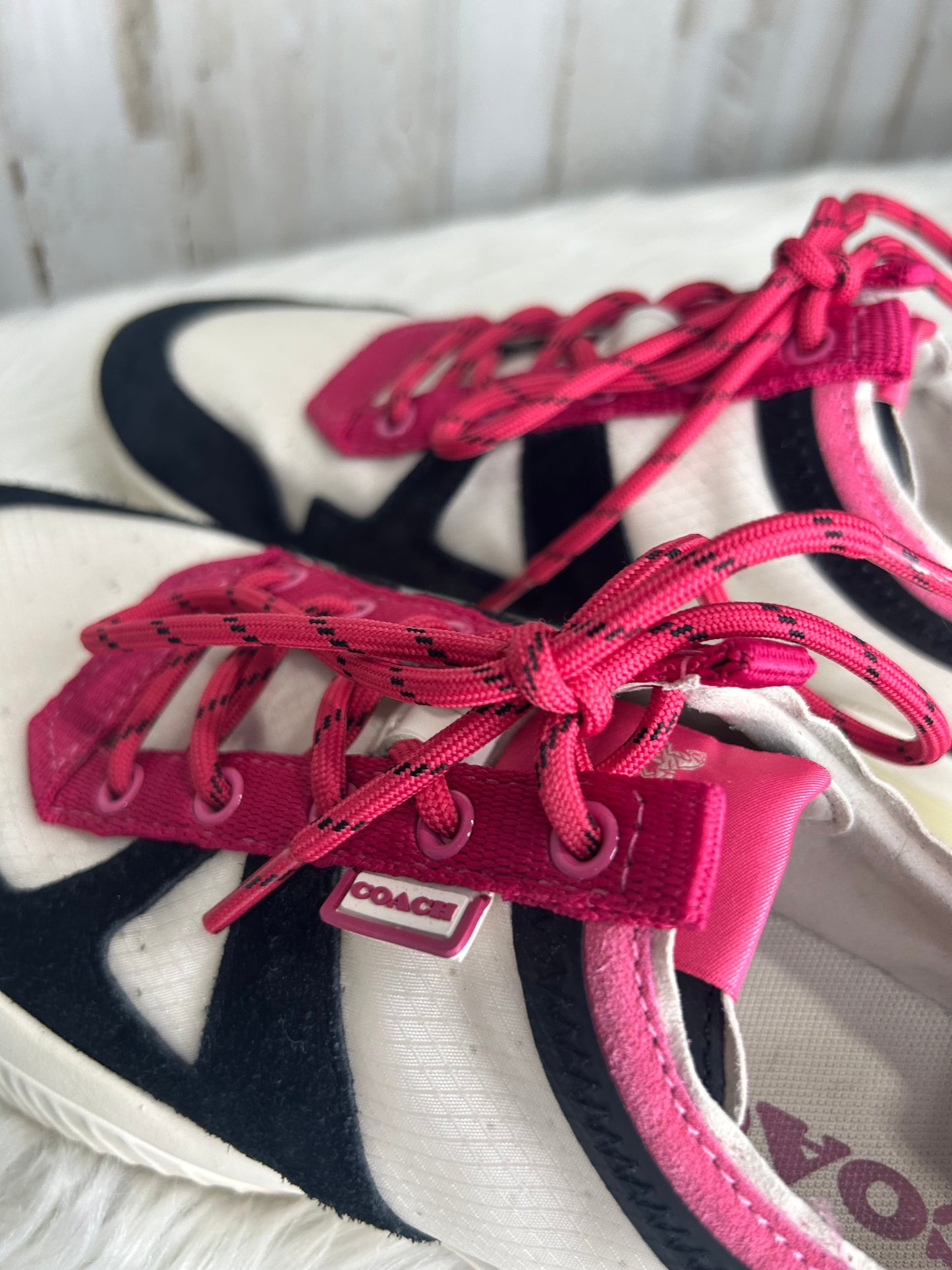 Shoes Sneakers By Coach Size: 8