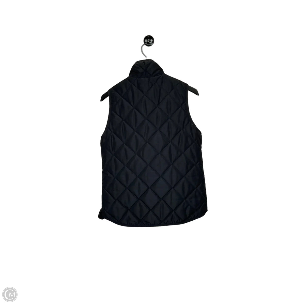 Vest Puffer & Quilted By Thread And Supply In Black, Size: S