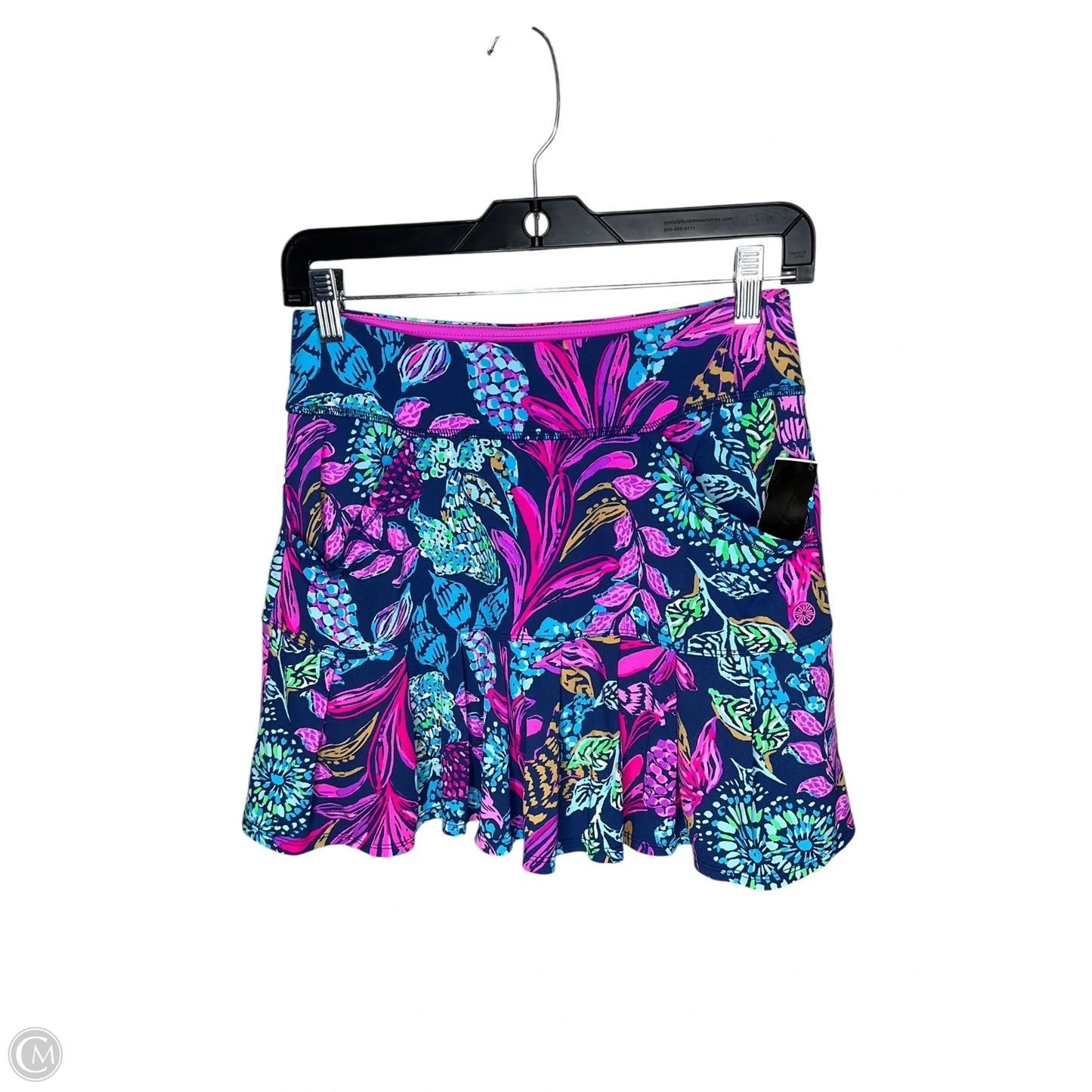 Skort Designer By Lilly Pulitzer In Blue, Size: 0