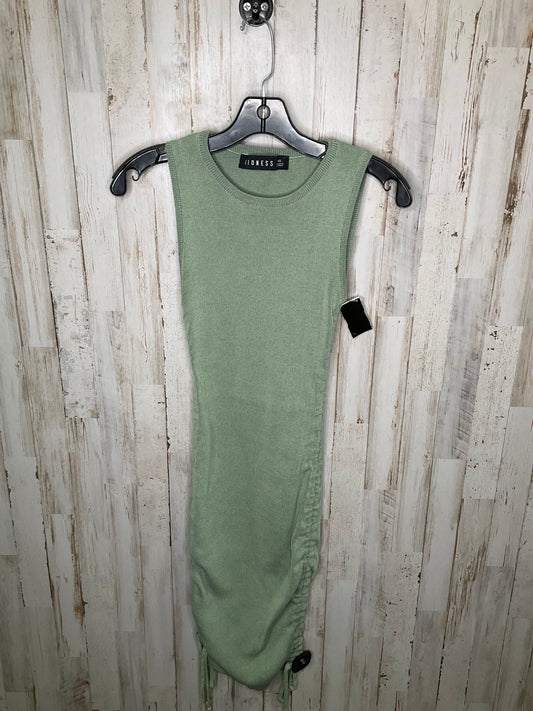 Green Dress Casual Midi Clothes Mentor, Size Xs