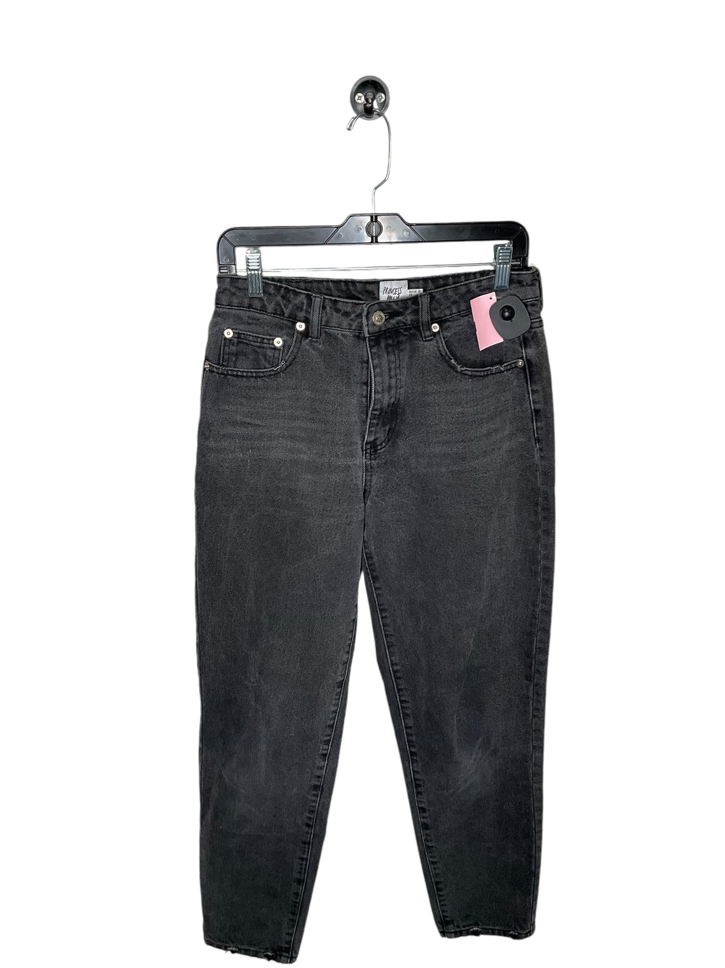 Jeans Boyfriend By Clothes Mentor In Black Denim, Size: 6