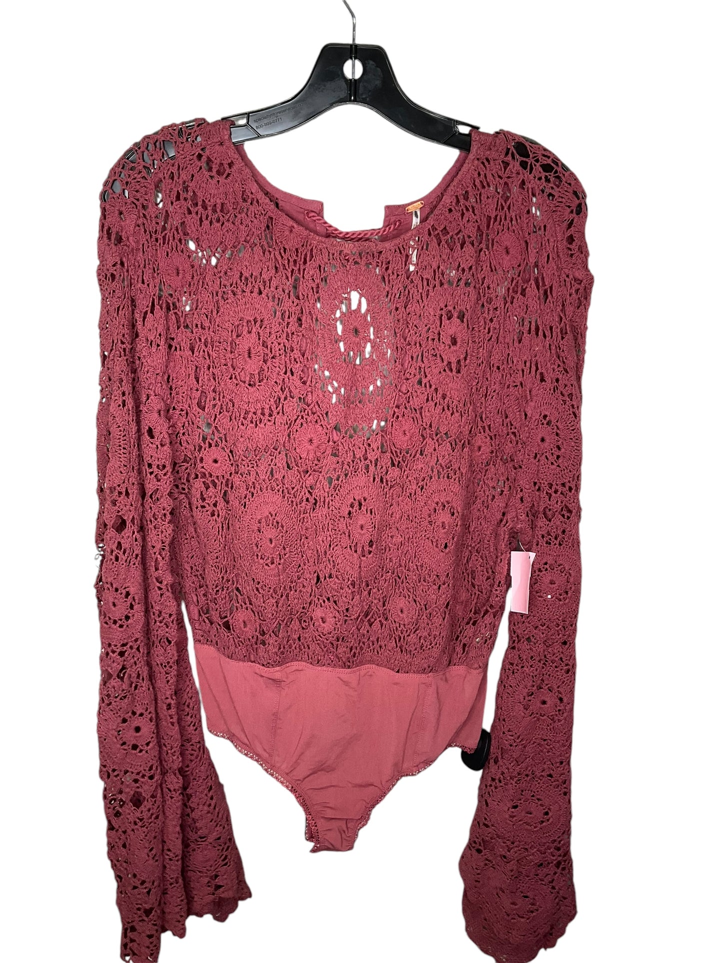 Bodysuit By Free People In Purple, Size: M