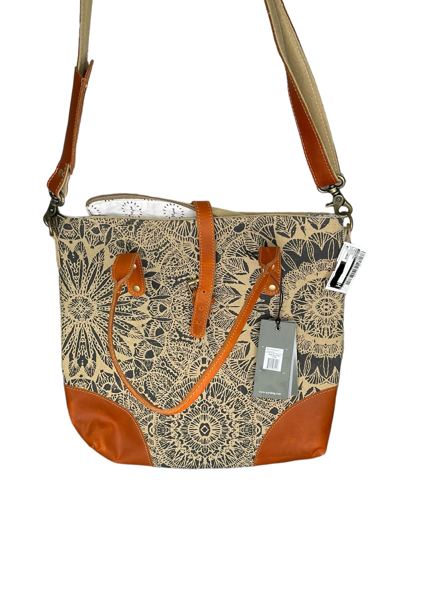 Handbag By Myra, Size: Large