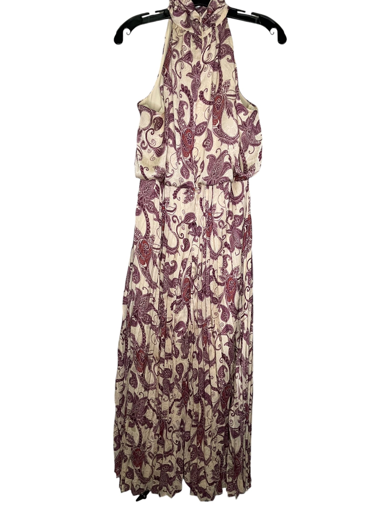 Dress Casual Maxi By Taylor In Purple & Tan, Size: M