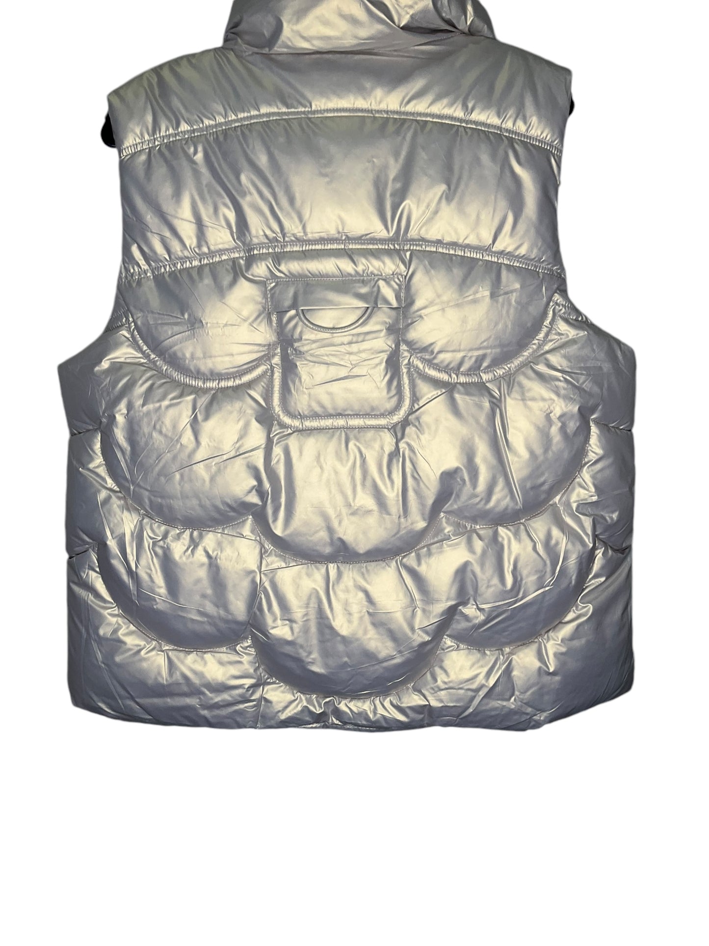 Vest Puffer & Quilted By Clothes Mentor In Gold, Size: Xl