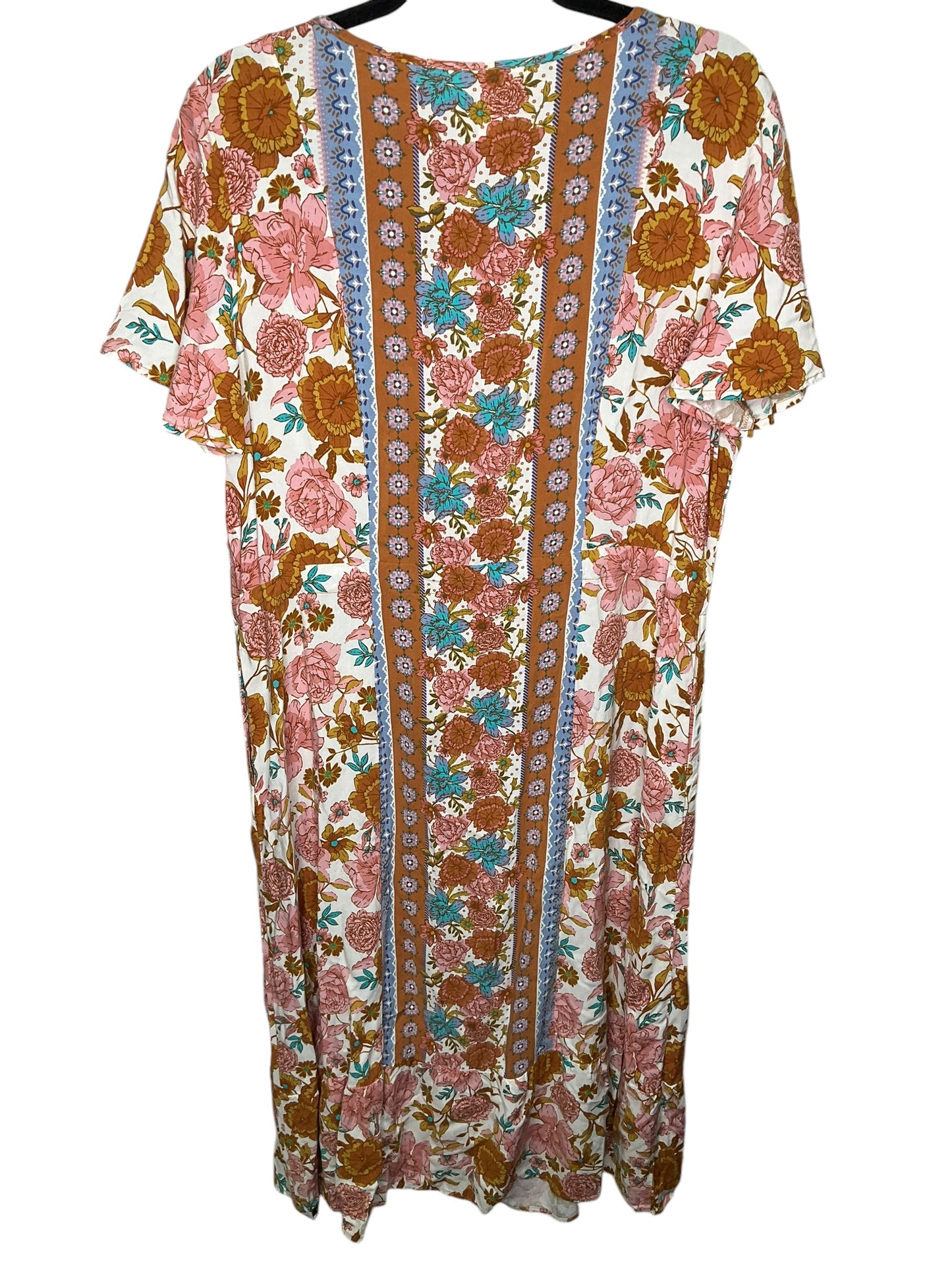 Dress Casual Maxi By Matilda Jane In Multi-colored, Size: Xl