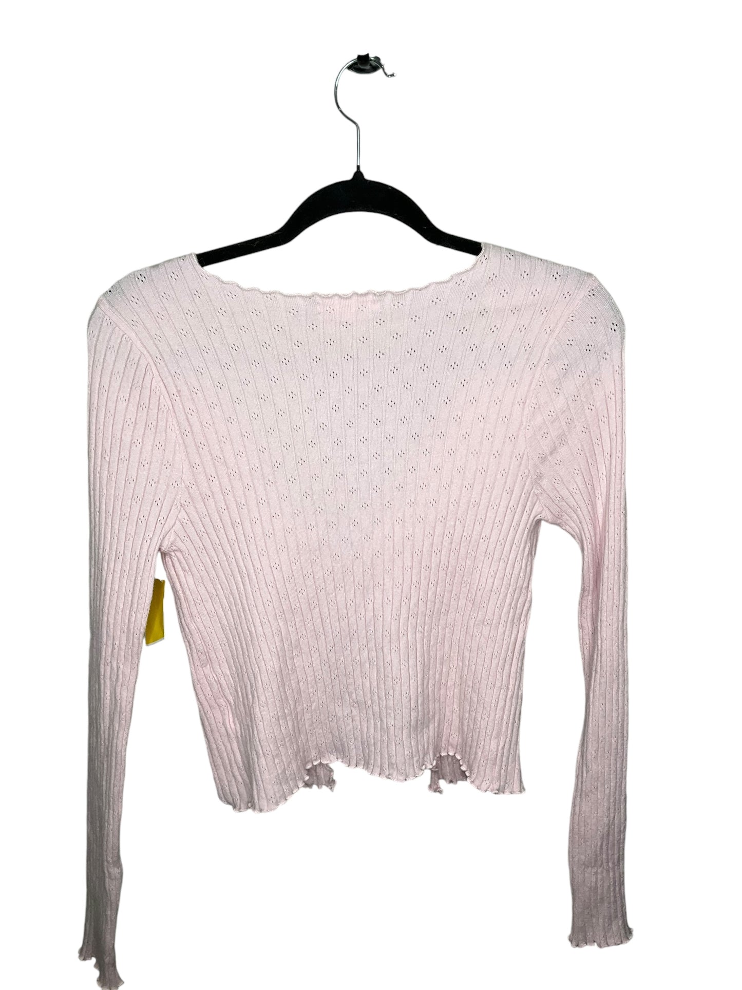 Top Long Sleeve By Clothes Mentor In Pink, Size: M