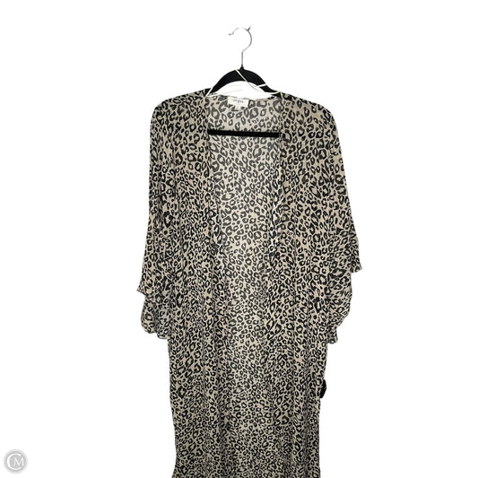 Kimono By Umgee In Animal Print, Size: S