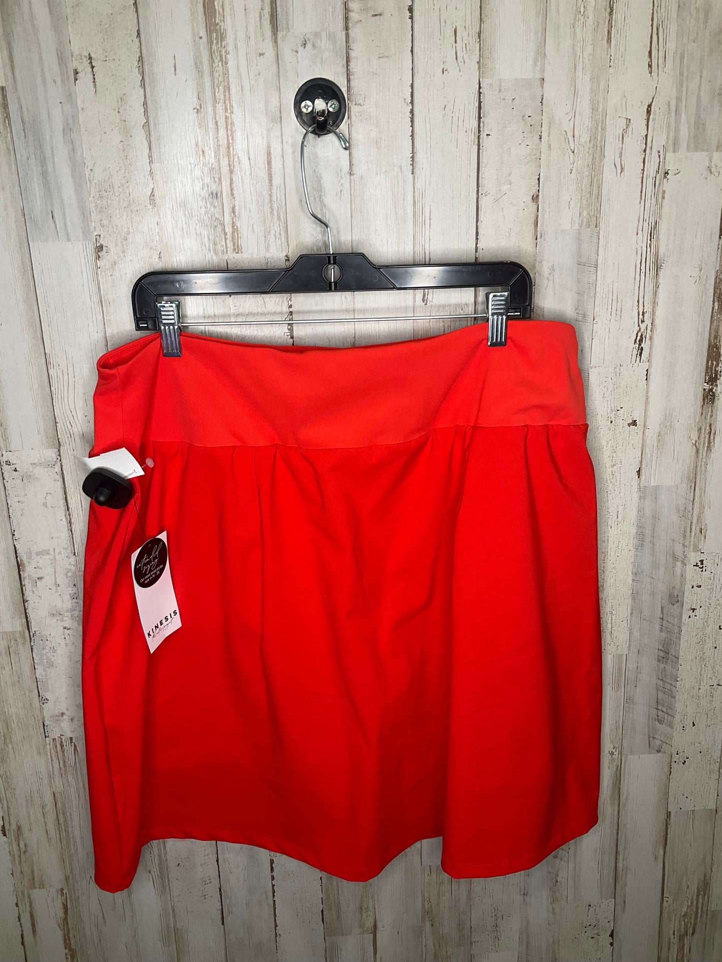 Orange Athletic Skort Cma, Size 2x