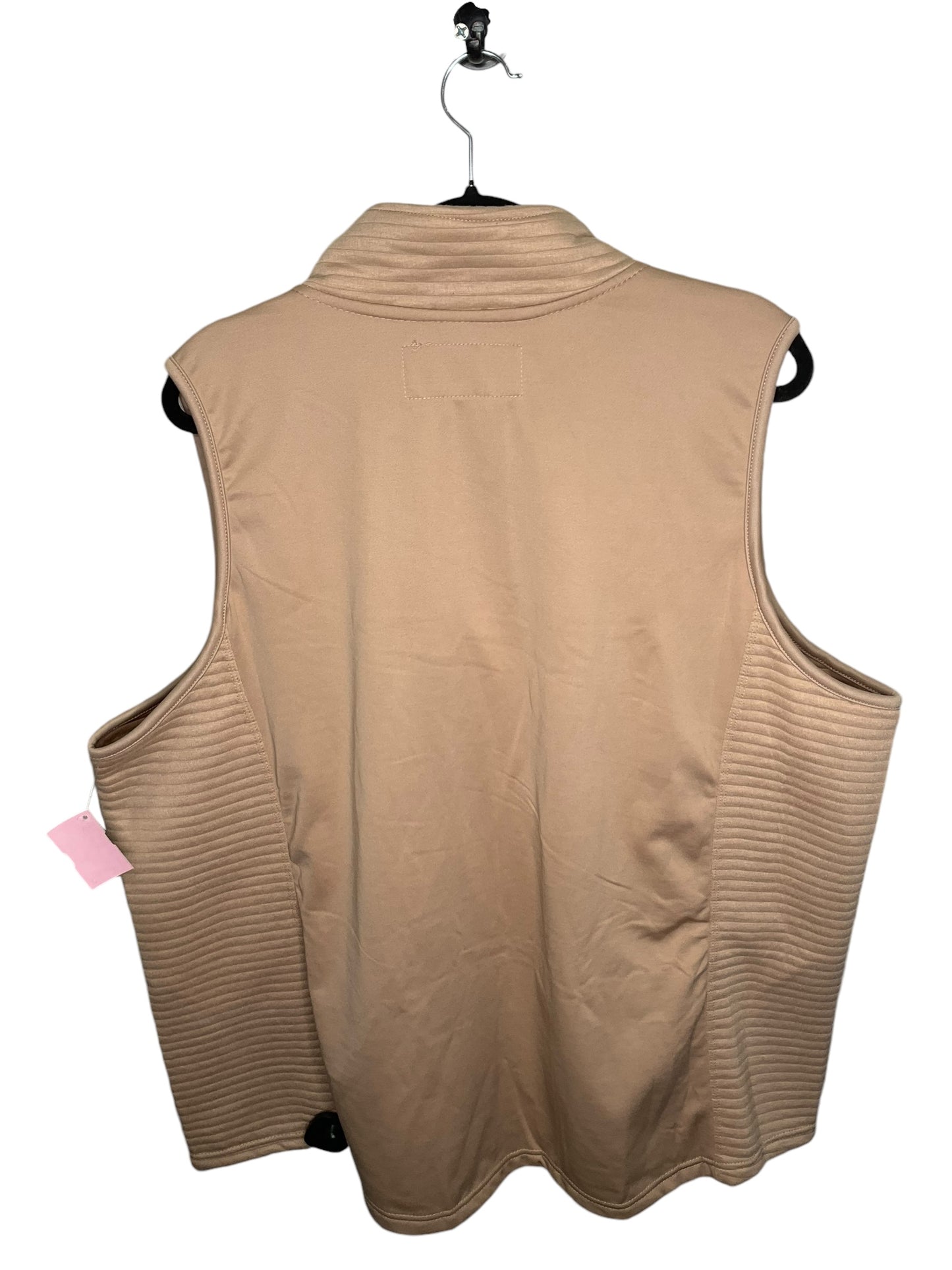 Vest Other By Clothes Mentor In Brown, Size: 3x