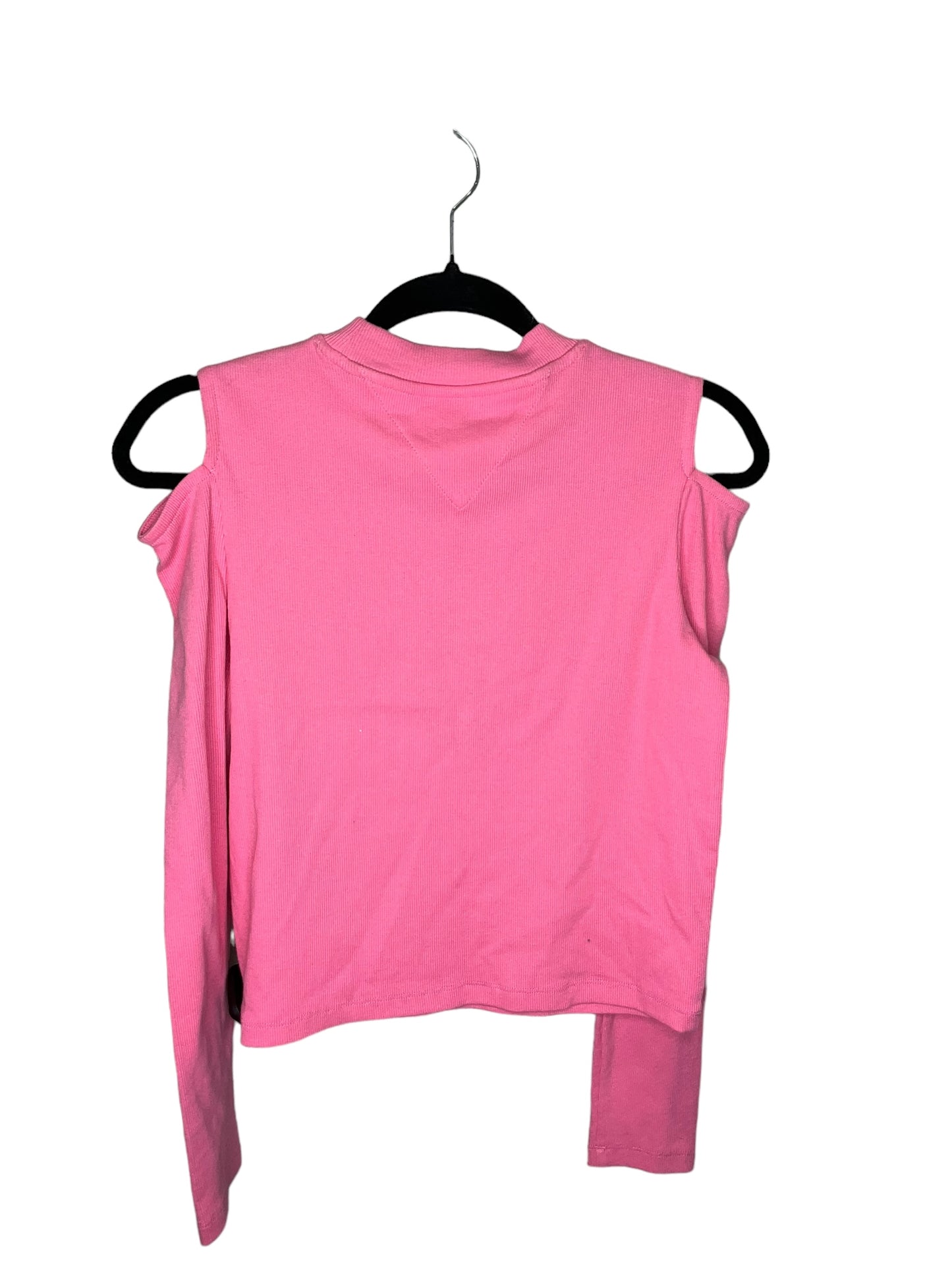 Top Long Sleeve By Tommy Hilfiger In Pink, Size: S