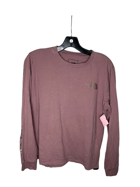 Top Long Sleeve By The North Face In Purple, Size: M