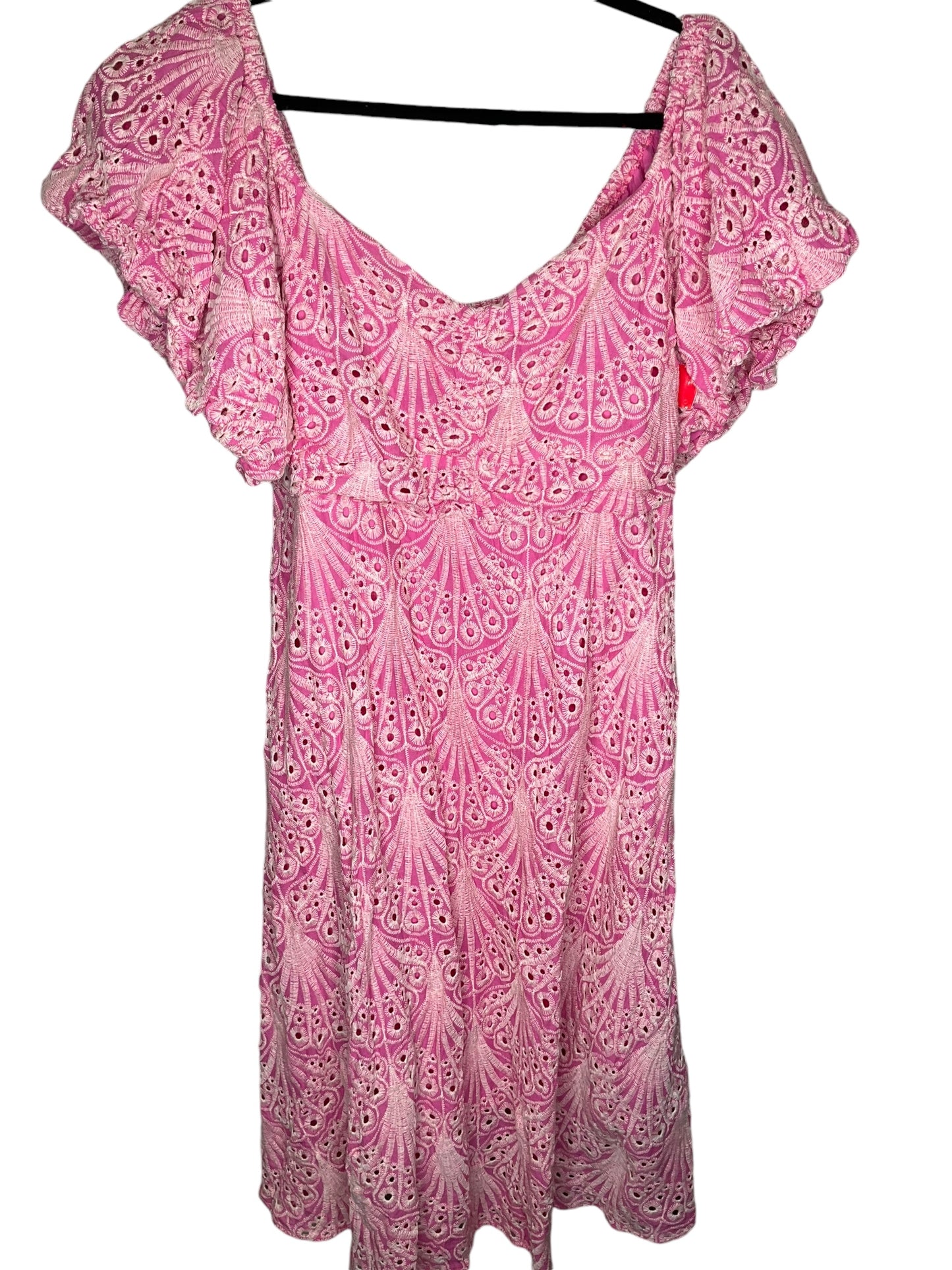 Dress Party Midi By Cmc In Pink, Size: 3x