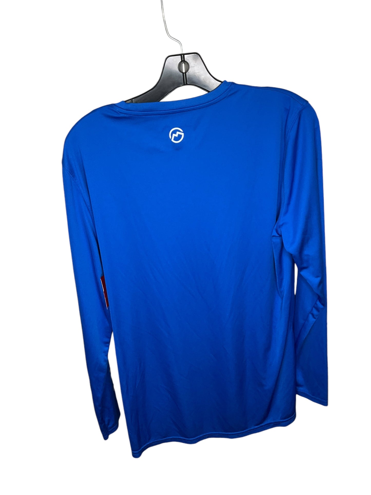 Athletic Top Long Sleeve Crewneck By Magellan In Blue, Size: L