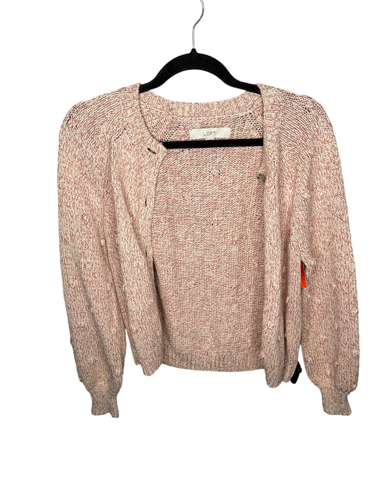 Cardigan By Loft In Pink, Size: S