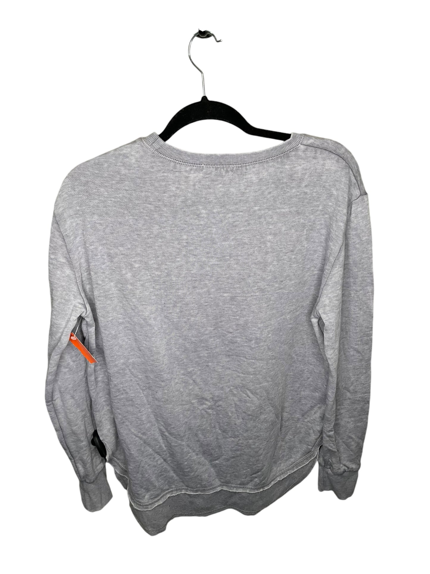 Sweatshirt Crewneck By Simply Southern In Grey, Size: M