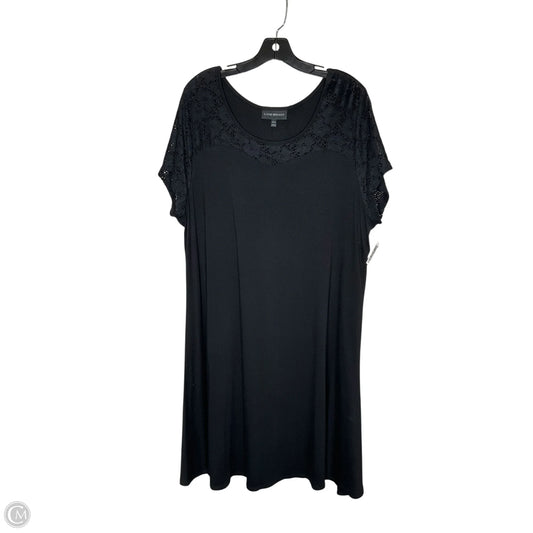 Dress Casual Short By Lane Bryant In Black, Size: 2x