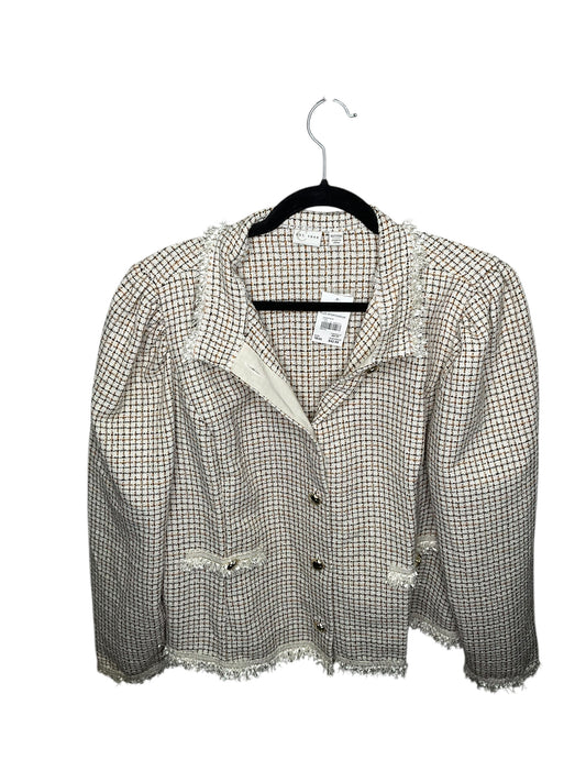 Blazer By Cato In Cream, Size: 18