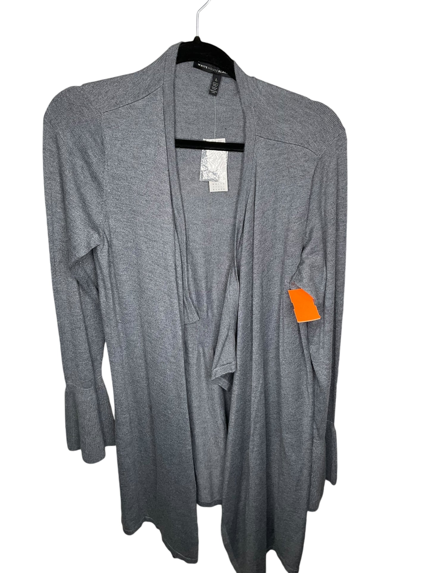 Cardigan By White House Black Market In Grey, Size: L