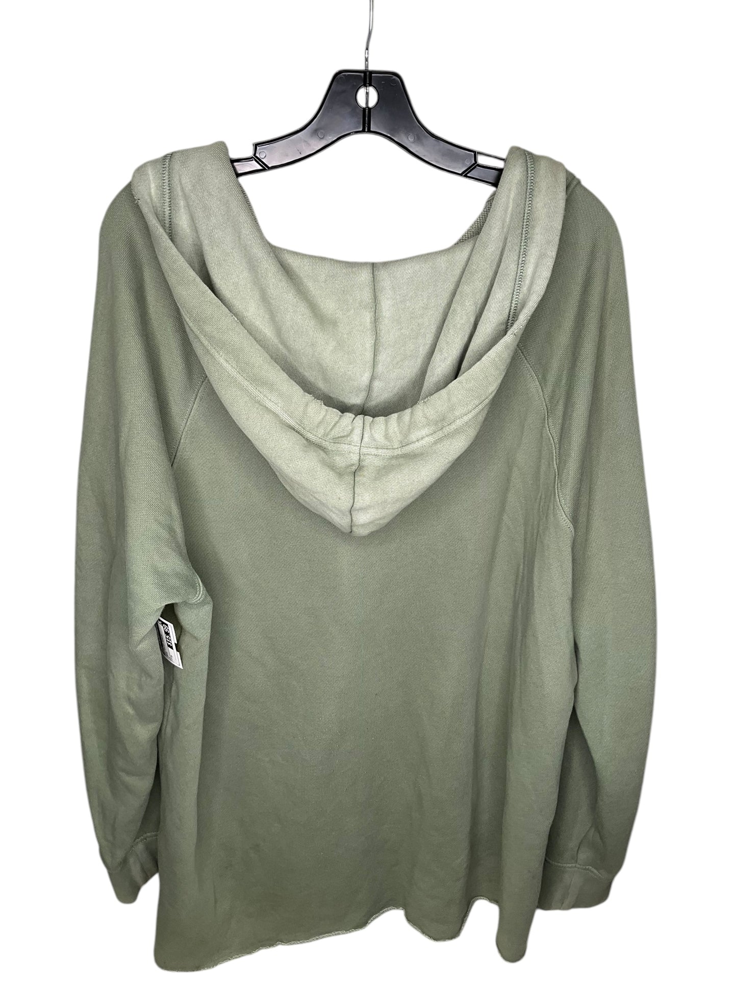 Sweatshirt Hoodie By Aerie In Green, Size: M