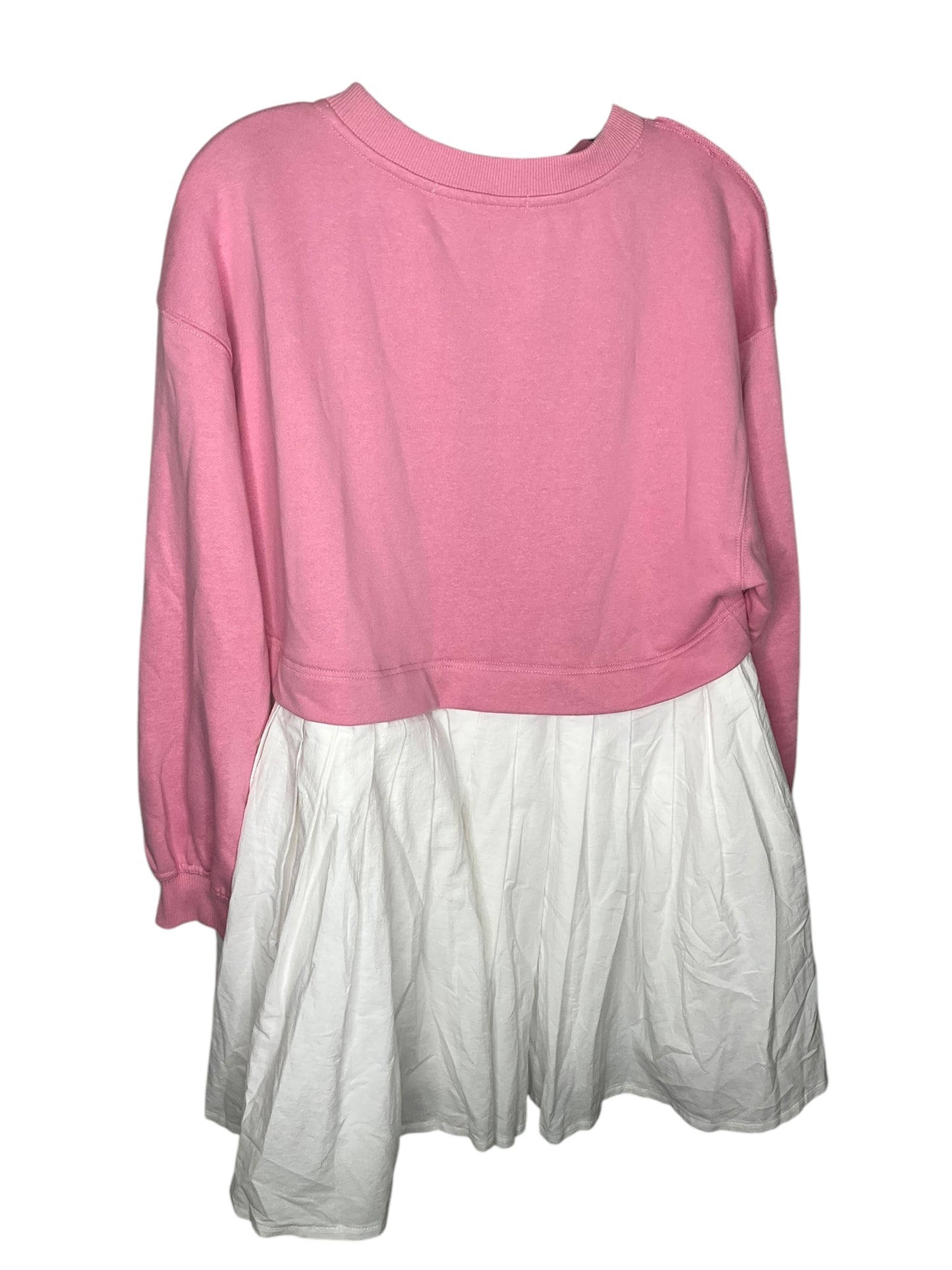 Dress Casual Short By Altard State In Pink & White, Size: S