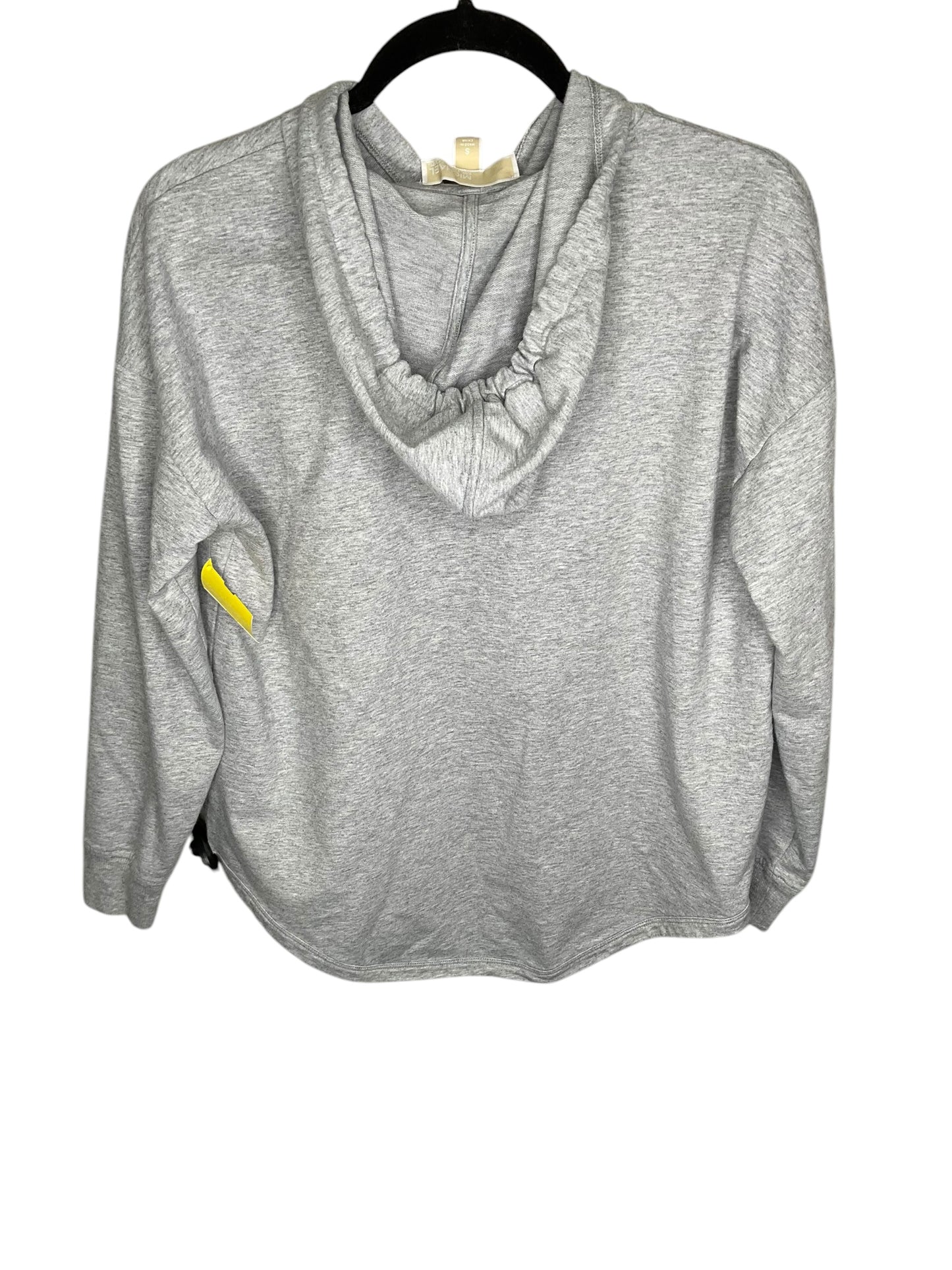 Sweatshirt Hoodie By Michael Kors In Grey, Size: S