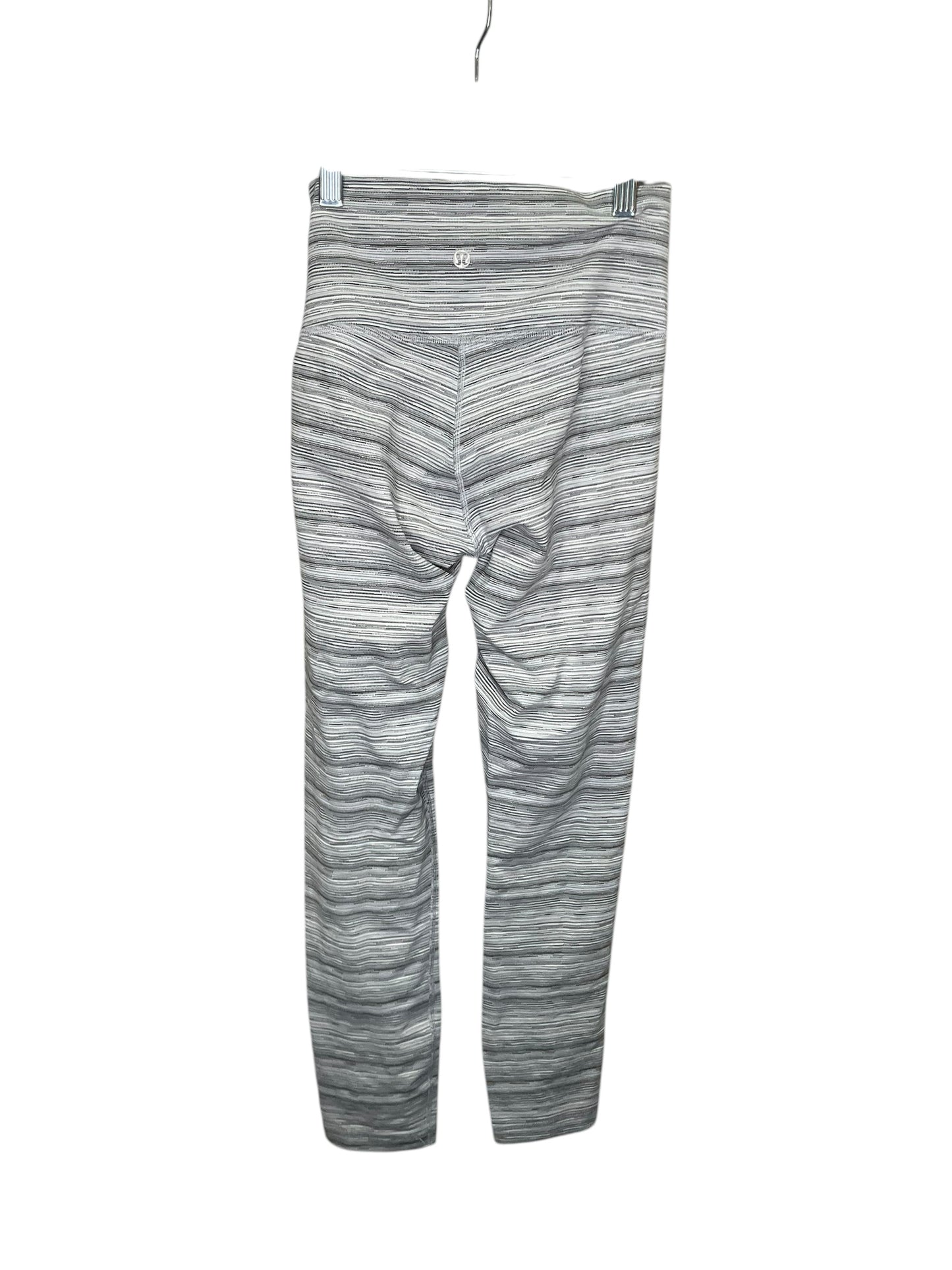 Athletic Leggings By Lululemon In Grey, Size: S