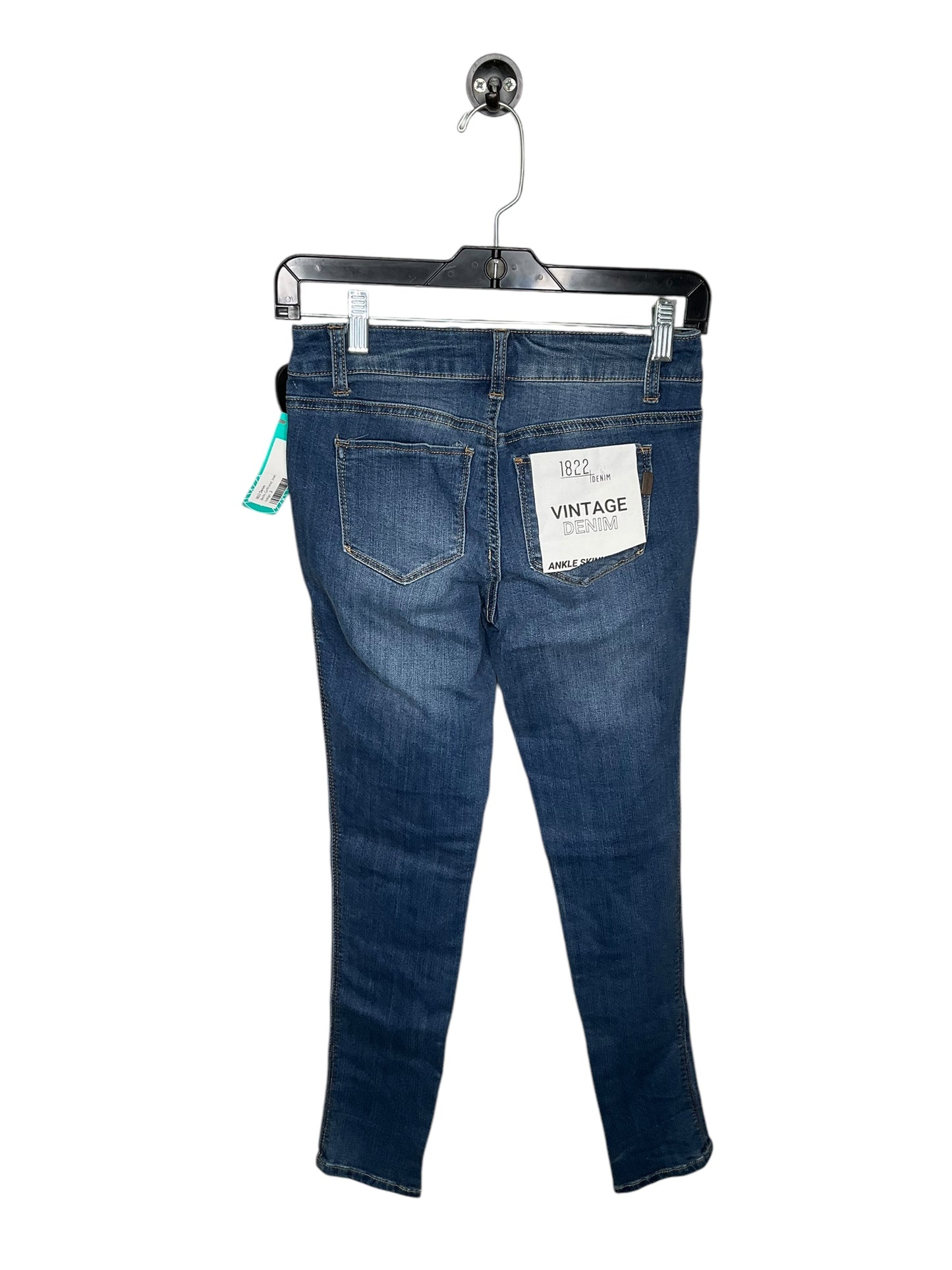 Jeans Skinny By 1822 Denim In Blue Denim, Size: 2