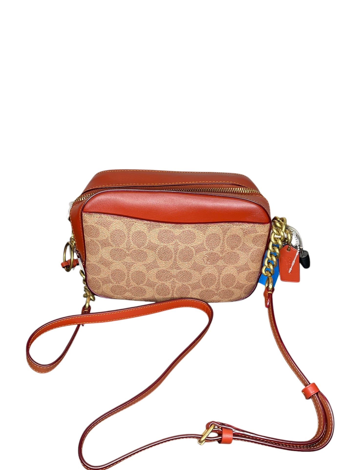 Crossbody Designer By Coach, Size: Medium