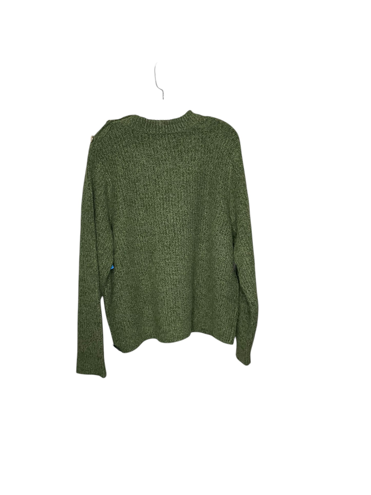 Sweater By Ava & Viv In Green, Size: 1x