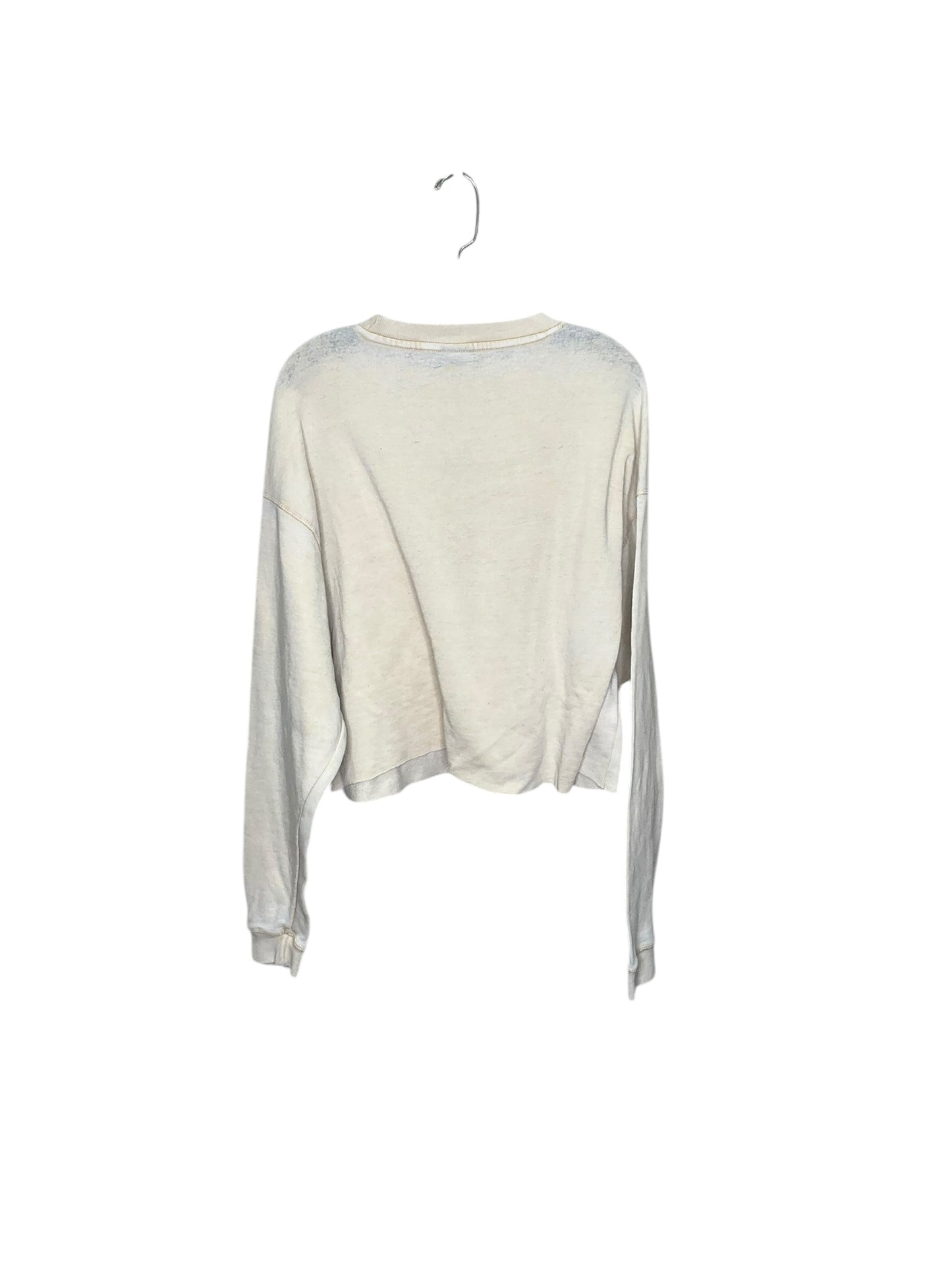 Top Long Sleeve By Clothes Mentor In Tan, Size: L