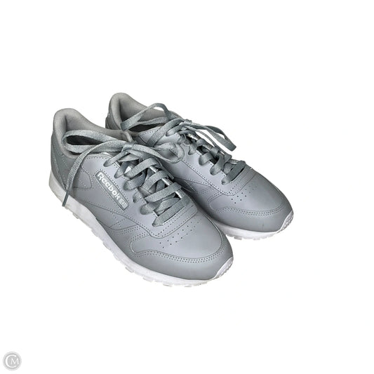 Shoes Sneakers By Reebok In Grey, Size: 7.5