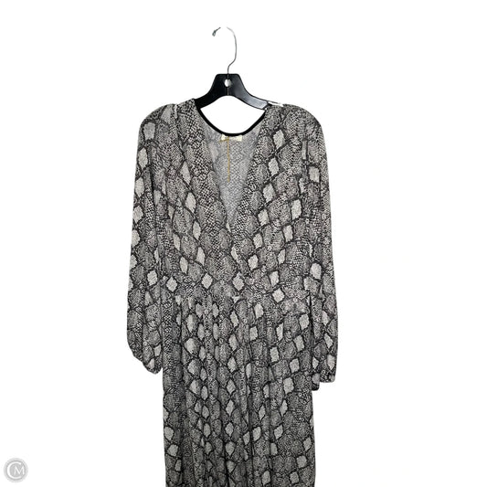 Swimwear Cover-up By Blumin In Snakeskin Print, Size: 2x