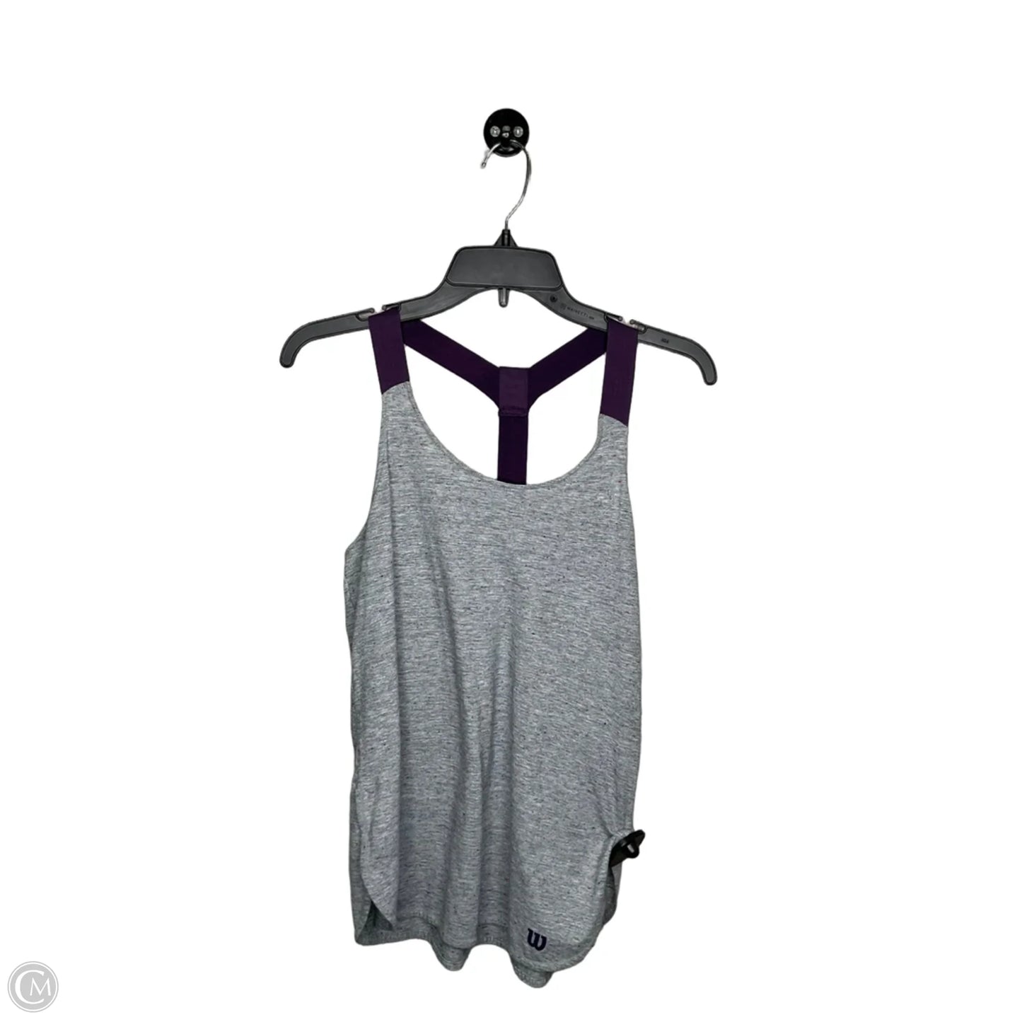 Athletic Tank Top By Clothes Mentor In Grey, Size: M