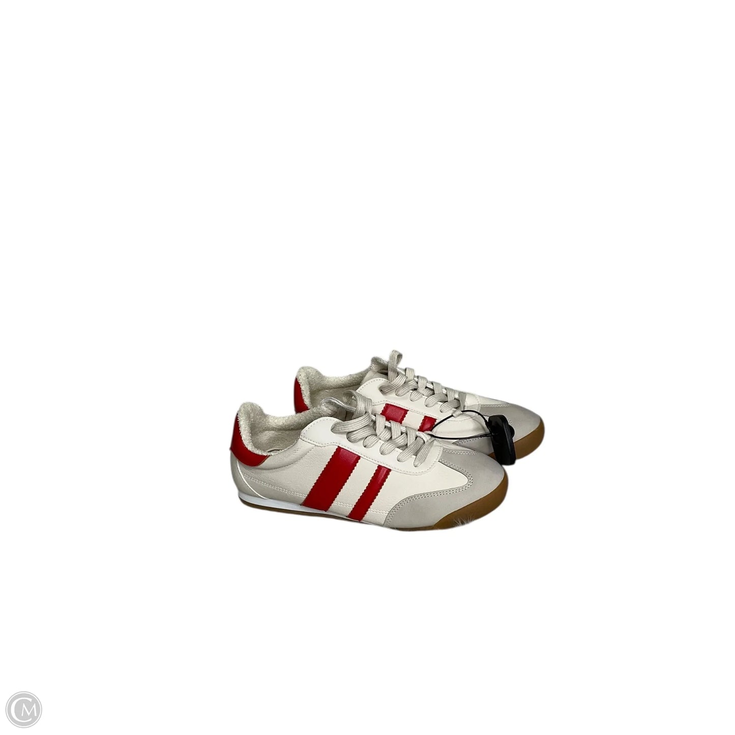 Shoes Sneakers By Dolce Vita In Cream & Red, Size: 9