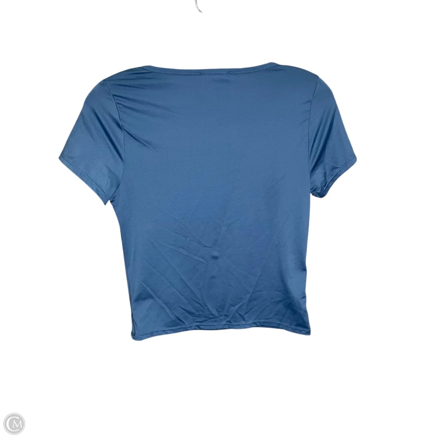 Top Short Sleeve Basic By Clothes Mentor In Blue, Size: M