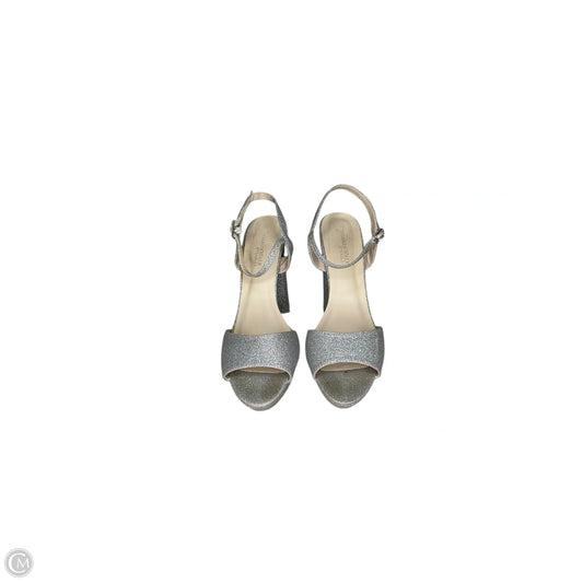 Shoes Heels Stiletto By Clothes Mentor In Silver, Size: 6