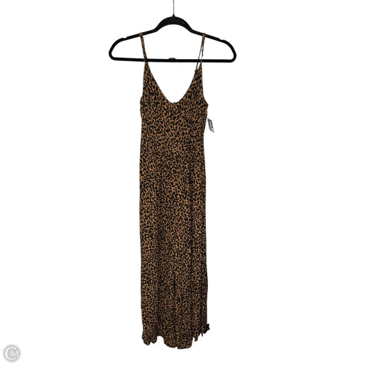 Jumpsuit By Madewell In Leopard Print, Size: S